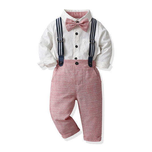 Baby Korean-Style Cotton Blend Outfit