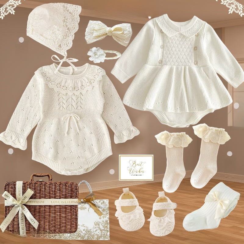 Baby Girl Lace Dress Set