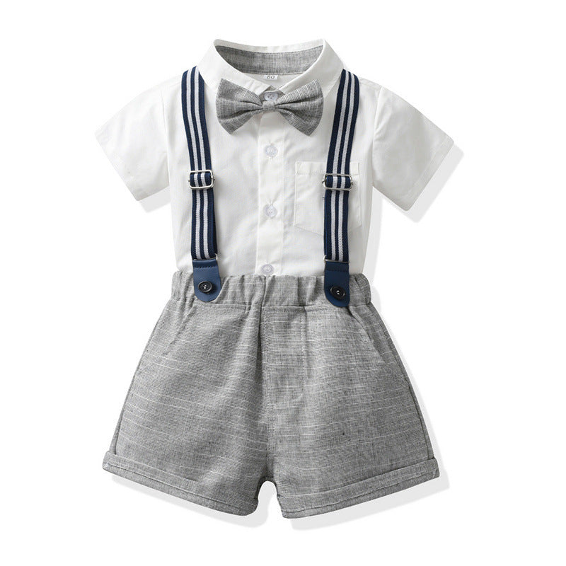 Baby Korean-Style Cotton Blend Outfit