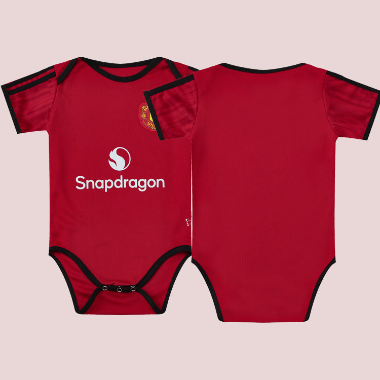 CuddleCloud™ 
Baby Football Team Jumpsuit