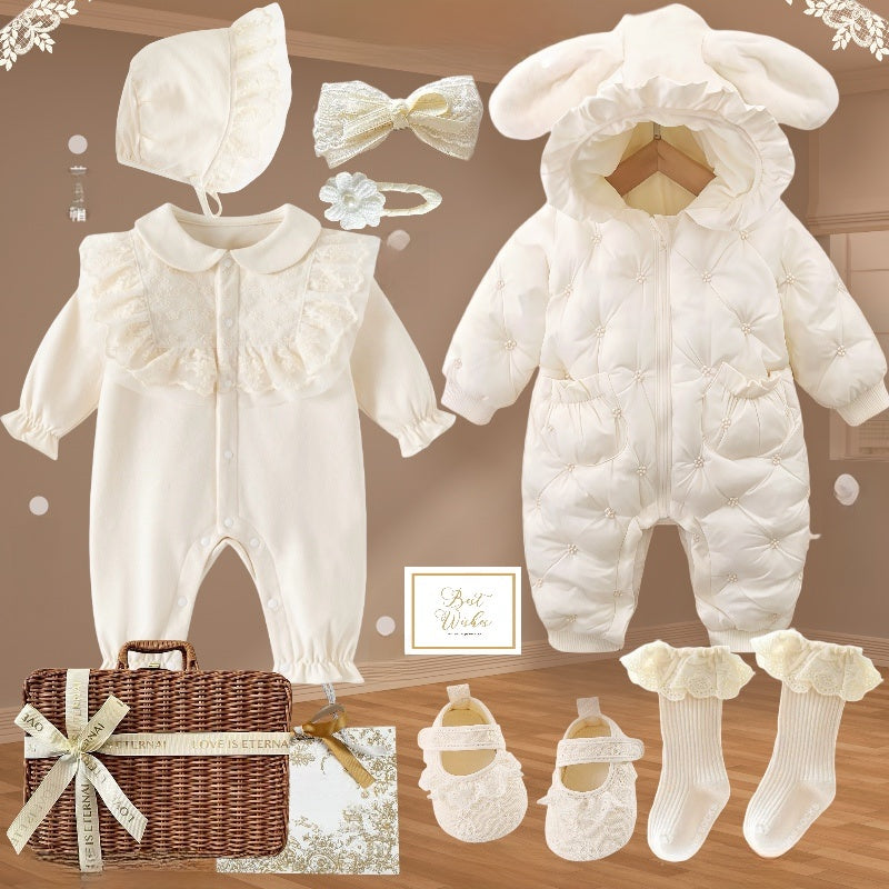 Baby Girl Lace Dress Set