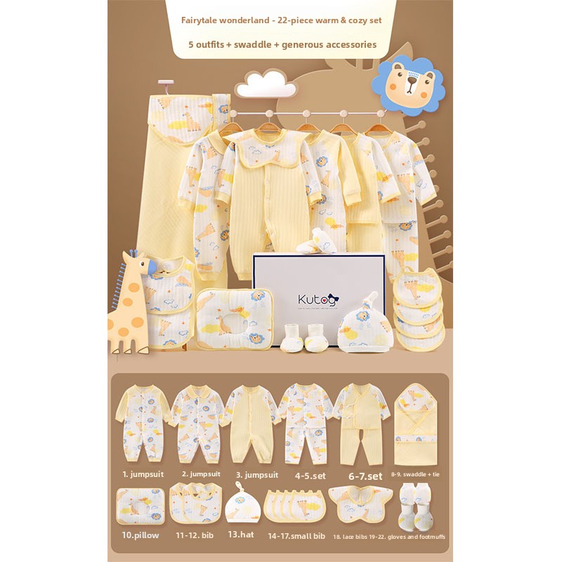 Baby Clothes All-Season Gift Set