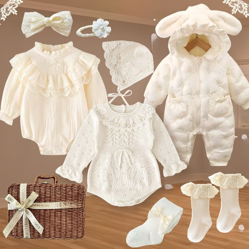 Baby Girl Lace Dress Set