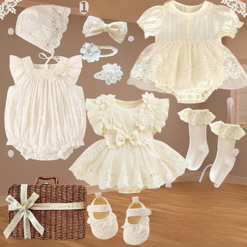 Baby Girl Lace Dress Set