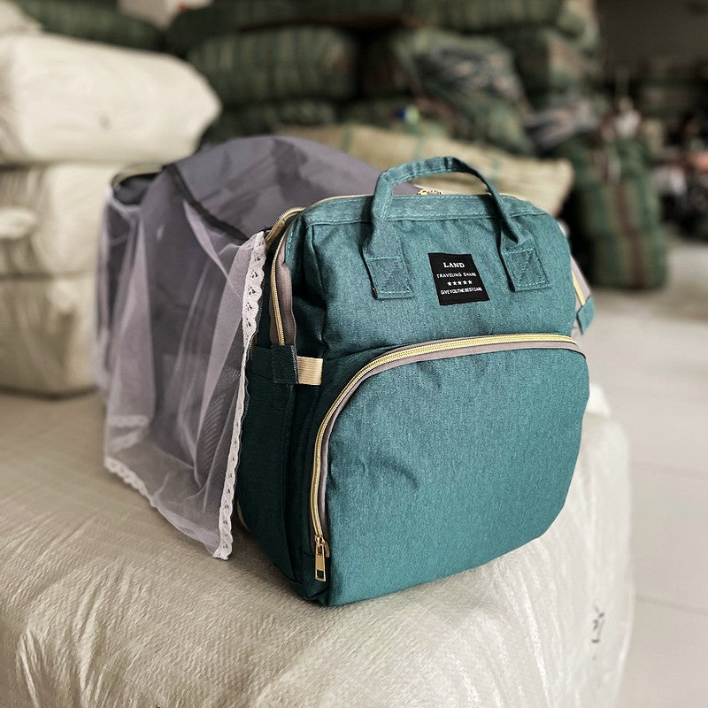 CuddleCloud™ 
Foldable Diaper Bag Backpack