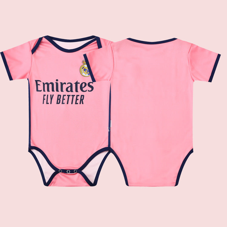 CuddleCloud™ 
Baby Football Team Jumpsuit