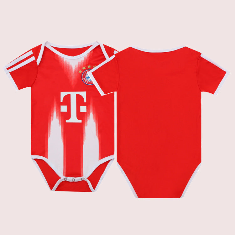 CuddleCloud™ 
Baby Football Team Jumpsuit