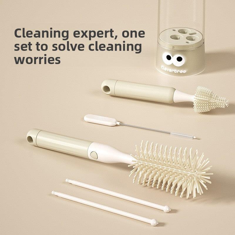 CuddleCloud™ 
Silicone Portable Baby Bottle Brush