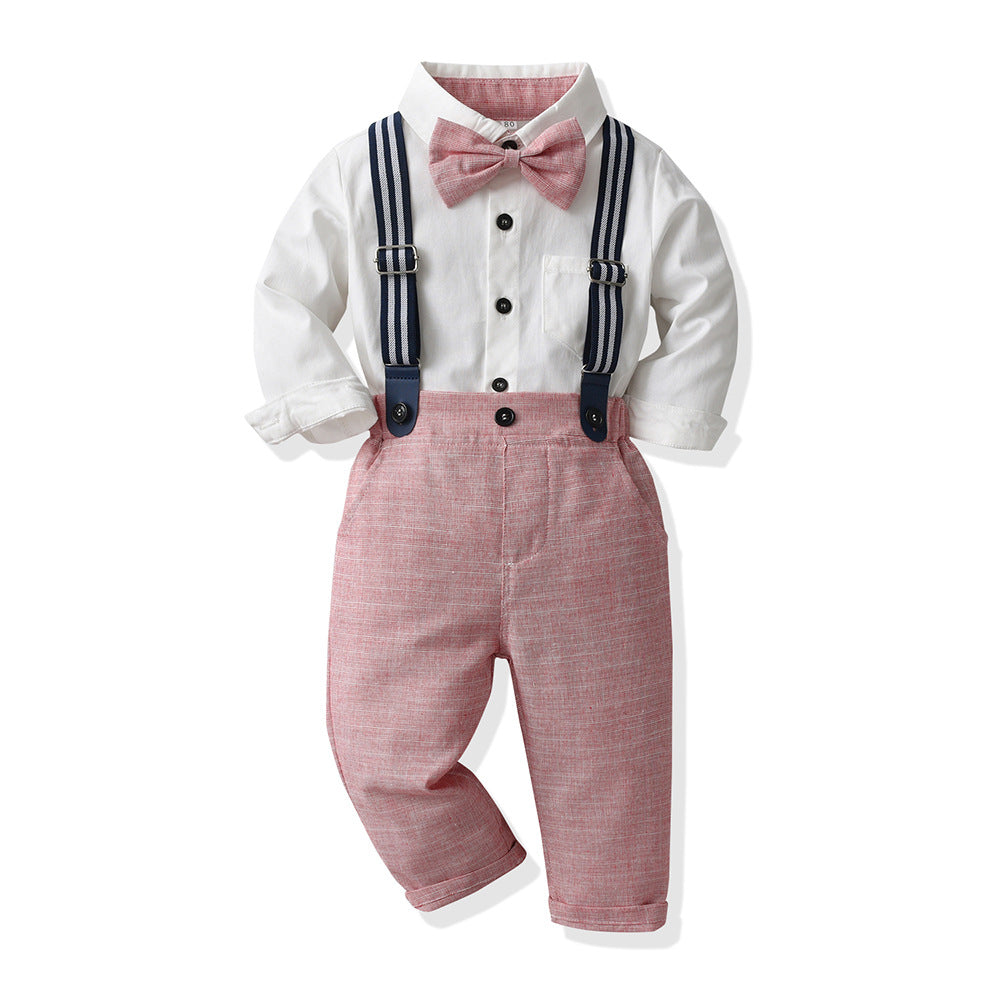 Baby Korean-Style Cotton Blend Outfit