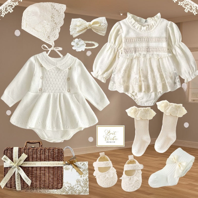 Baby Girl Lace Dress Set
