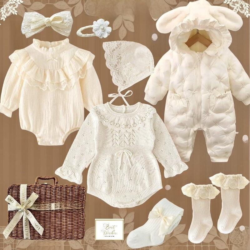 Baby Girl Lace Dress Set