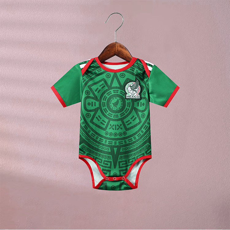 CuddleCloud™ 
Baby Football Team Jumpsuit