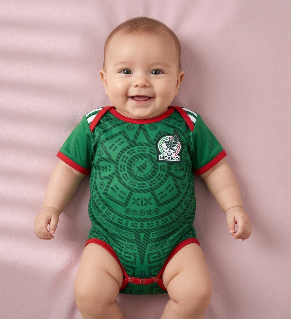 CuddleCloud™ 
Baby Football Team Jumpsuit