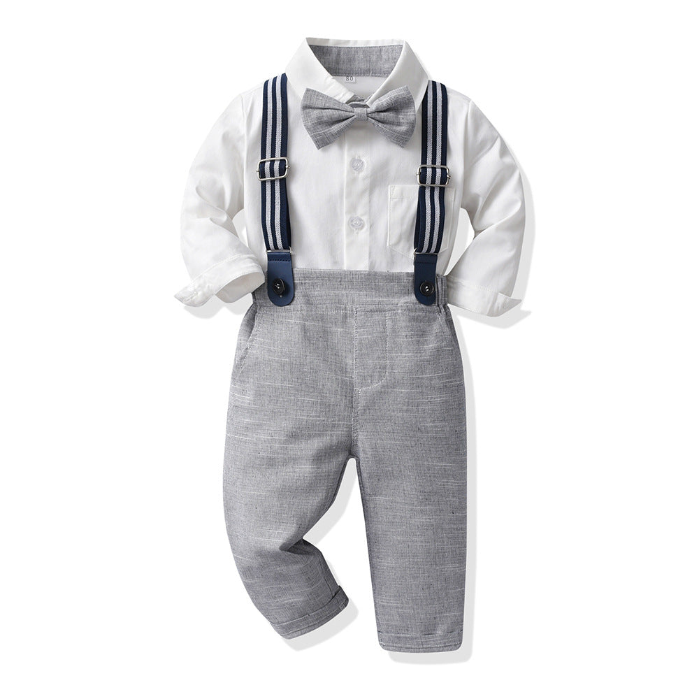 Baby Korean-Style Cotton Blend Outfit