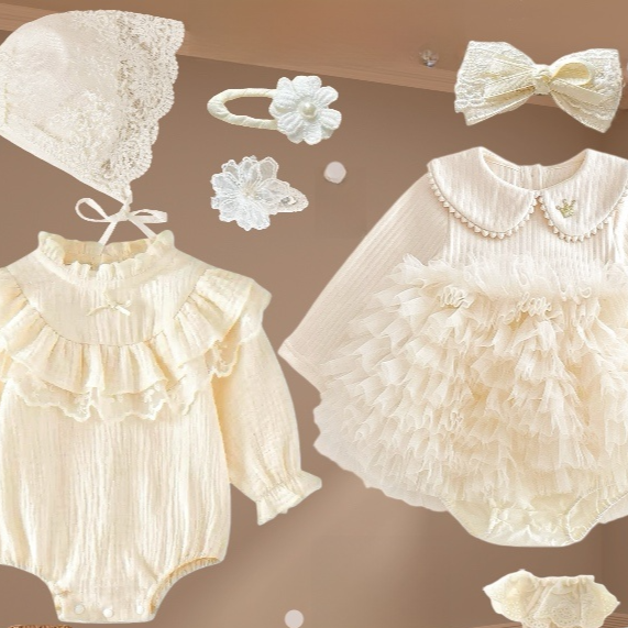 Baby Girl Lace Dress Set