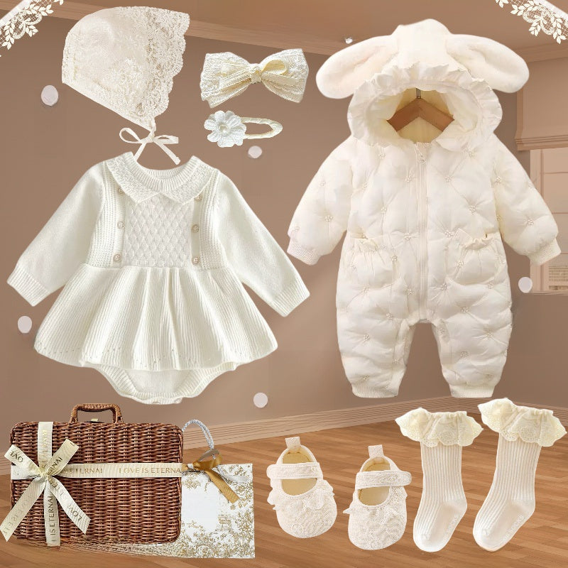 Baby Girl Lace Dress Set