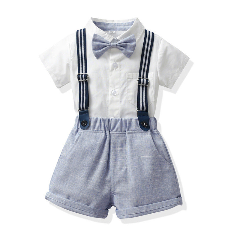 Baby Korean-Style Cotton Blend Outfit