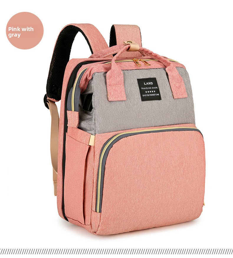 CuddleCloud™ 
Foldable Diaper Bag Backpack