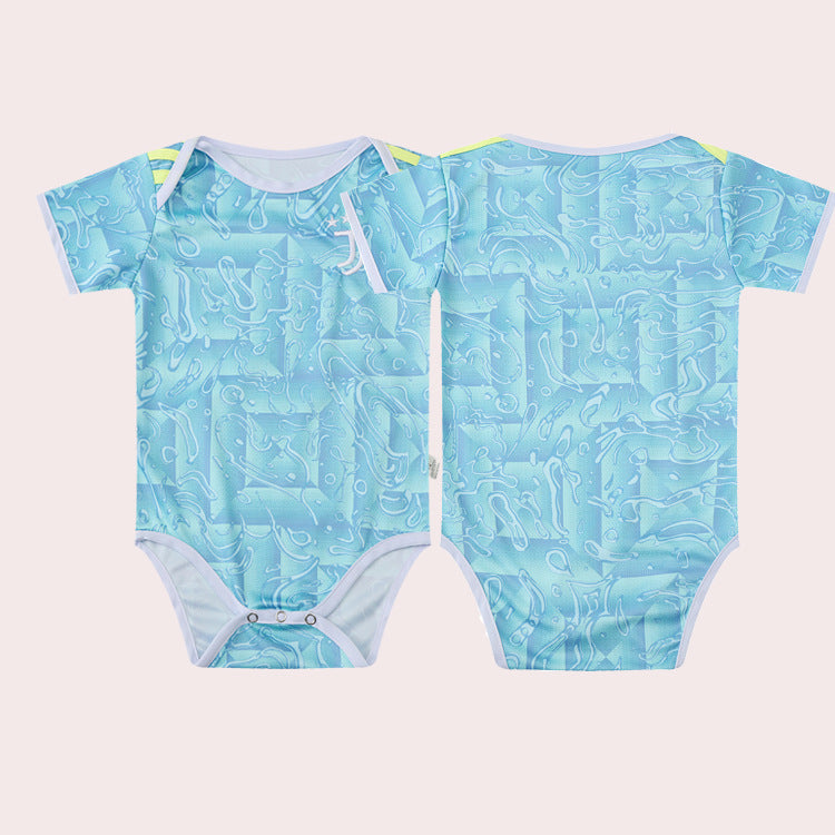 CuddleCloud™ 
Baby Football Team Jumpsuit