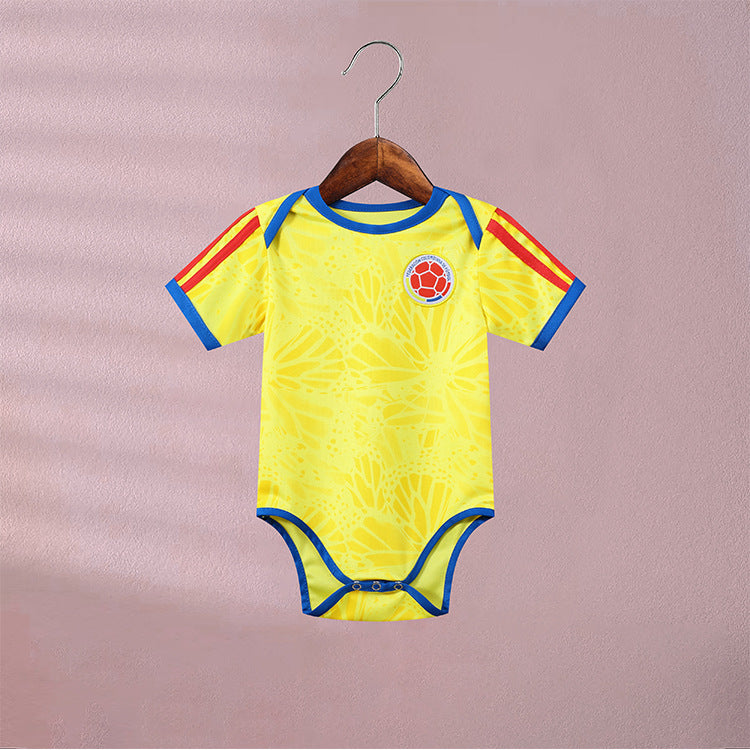 CuddleCloud™ 
Baby Football Team Jumpsuit