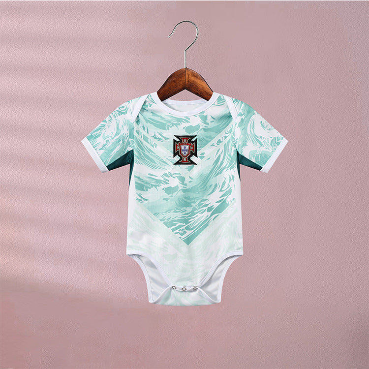 CuddleCloud™ 
Baby Football Team Jumpsuit
