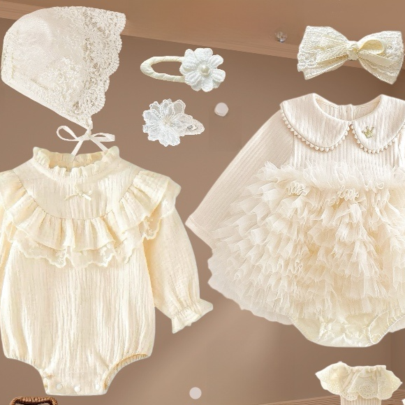 Baby Girl Lace Dress Set