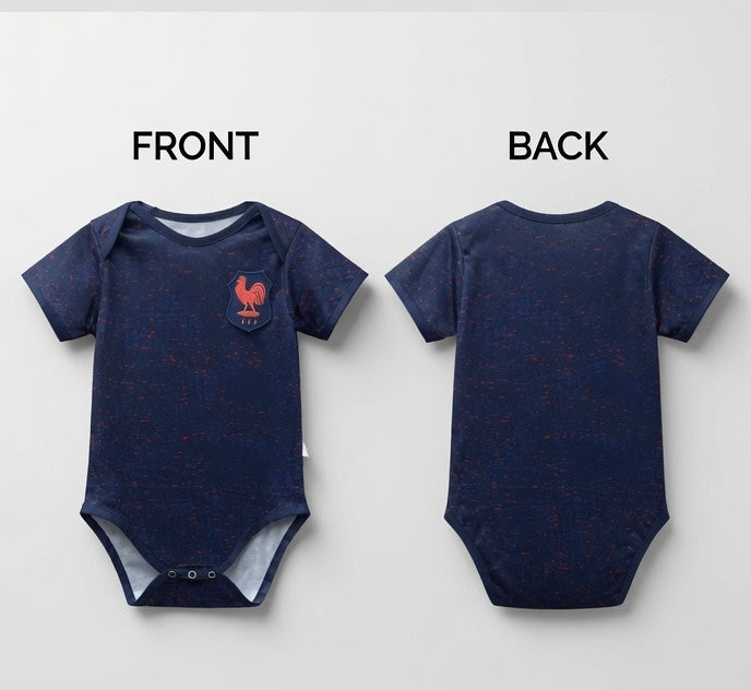 CuddleCloud™ 
Baby Football Team Jumpsuit