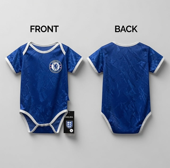 CuddleCloud™ 
Baby Football Team Jumpsuit