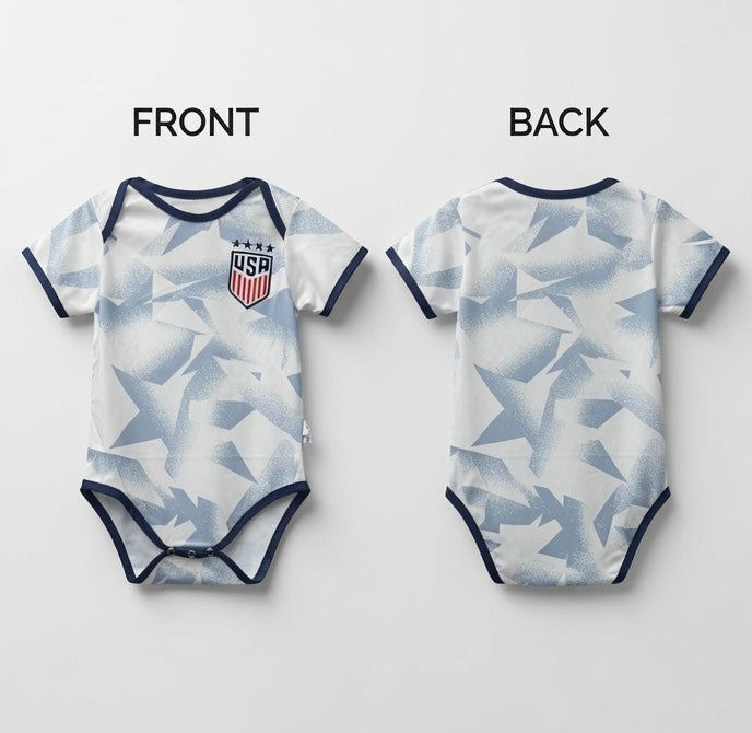 CuddleCloud™ 
Baby Football Team Jumpsuit