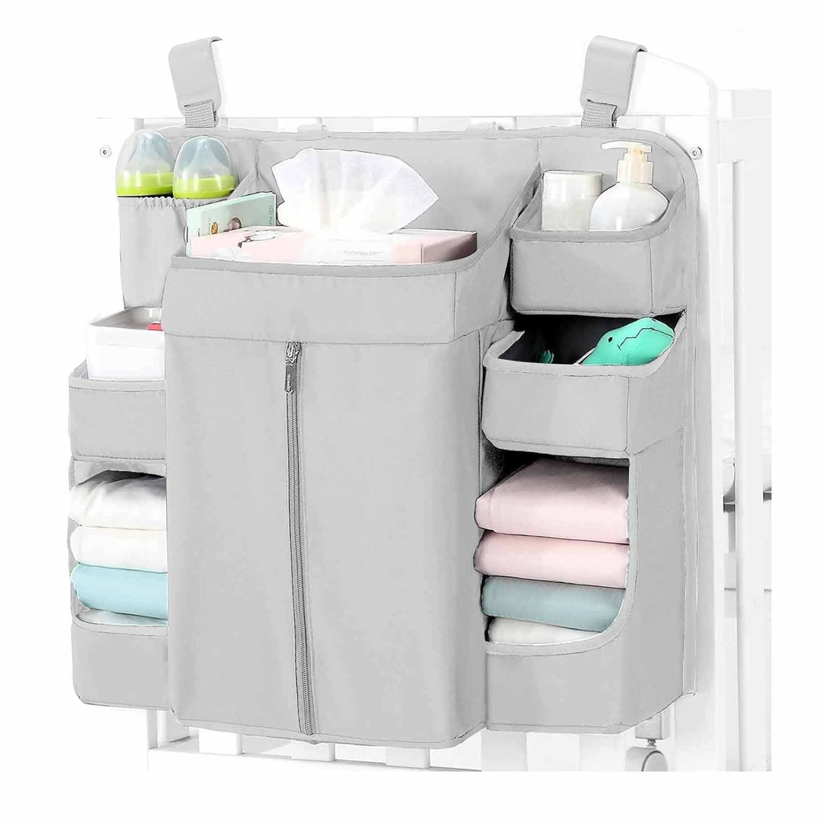 Layered Baby Bedside Storage Bag