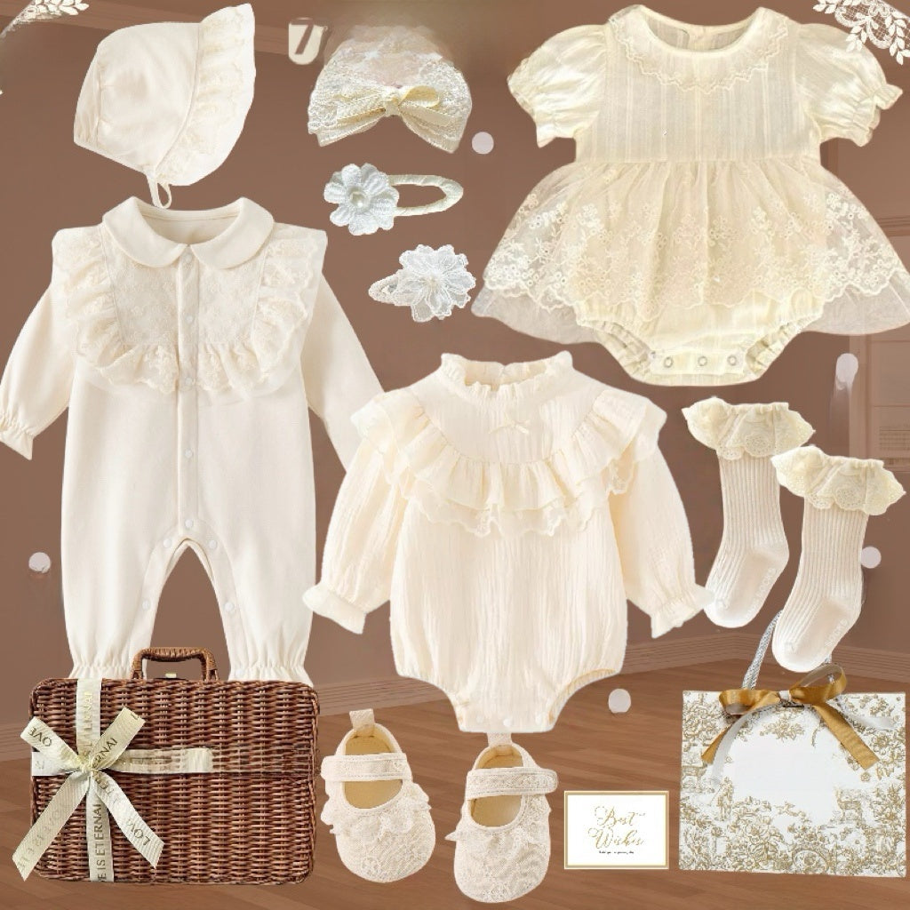 Baby Girl Lace Dress Set