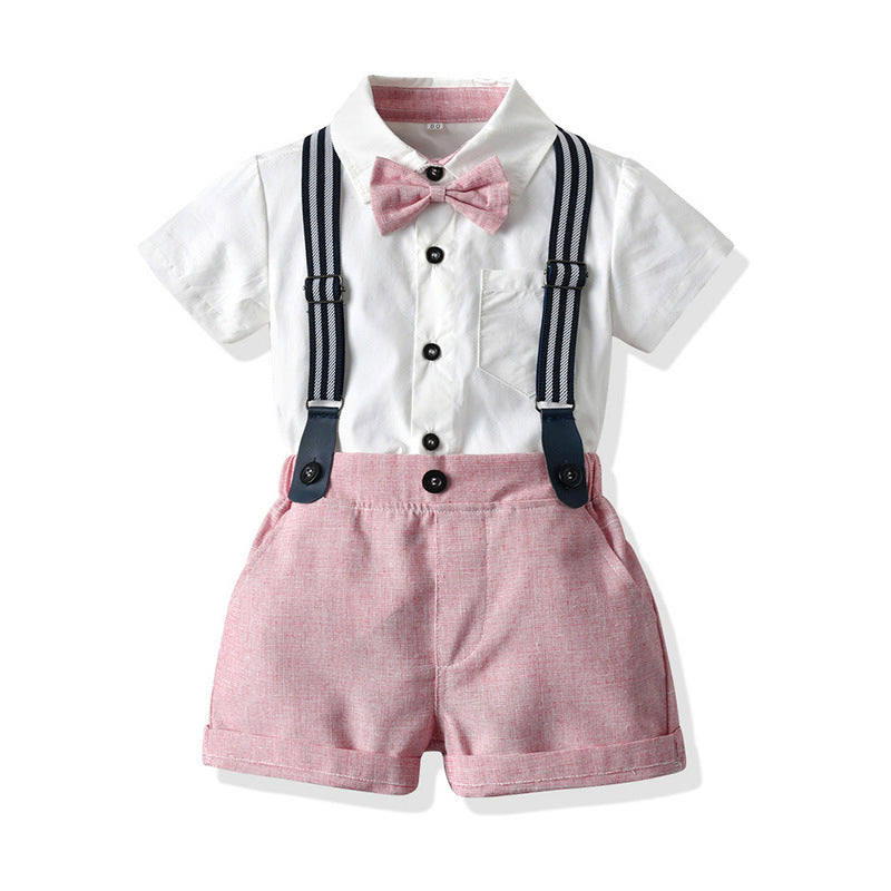 Baby Korean-Style Cotton Blend Outfit