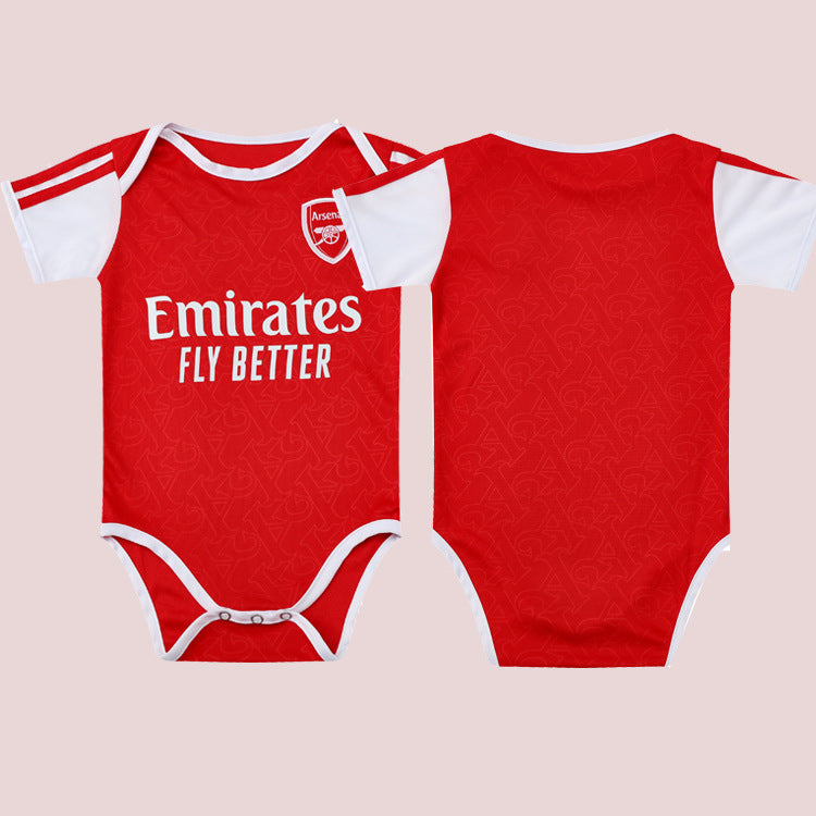 CuddleCloud™ 
Baby Football Team Jumpsuit