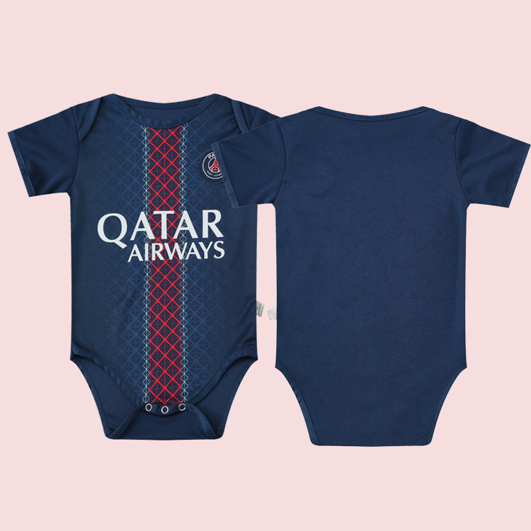 CuddleCloud™ 
Baby Football Team Jumpsuit