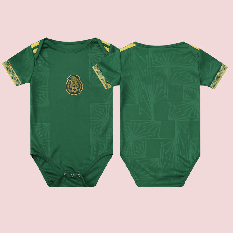 CuddleCloud™ 
Baby Football Team Jumpsuit