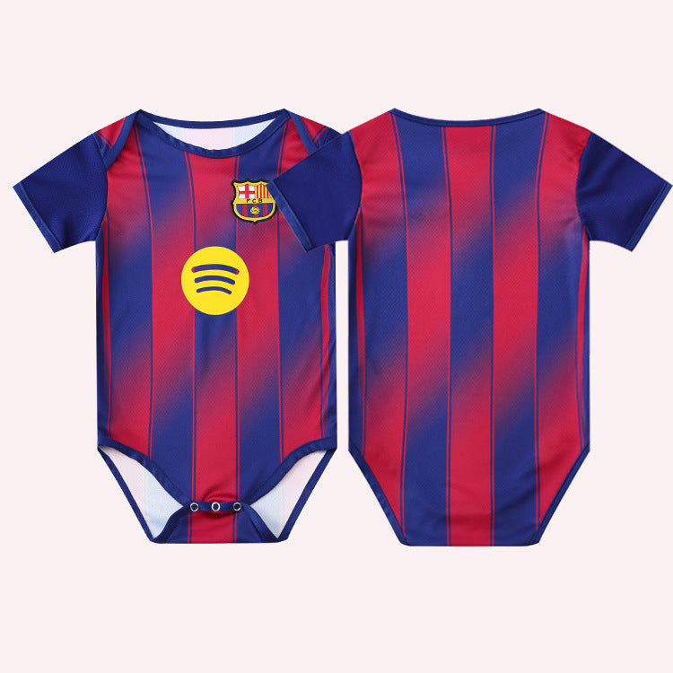 CuddleCloud™ 
Baby Football Team Jumpsuit