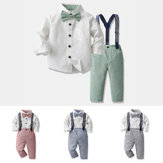 Baby Korean-Style Cotton Blend Outfit