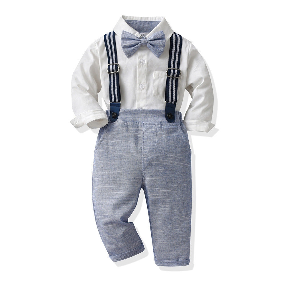 Baby Korean-Style Cotton Blend Outfit