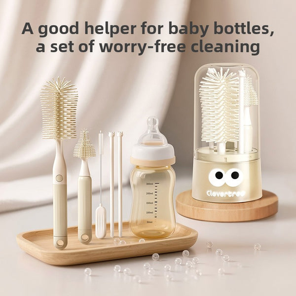 CuddleCloud™ 
Silicone Portable Baby Bottle Brush