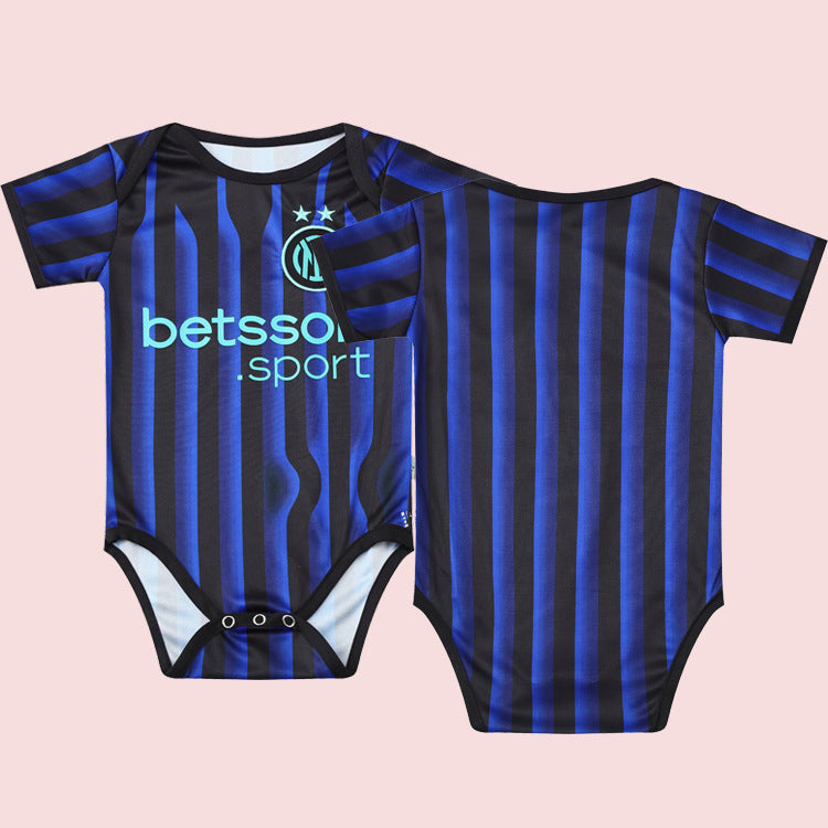 CuddleCloud™ 
Baby Football Team Jumpsuit